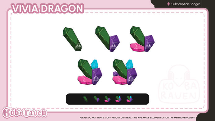 Vivia Dragon (negative7)